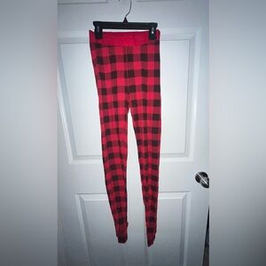 PINK Victoria's Secret pajama set. Red and Black